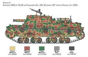 Italeri 6569 SEMOVENTE M42 da 75/18 1/35 – image 10