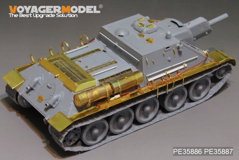 Ailes Voyager modèle PE35887 WWII Russie SU-122 pour MINIART 1/35 – image 3