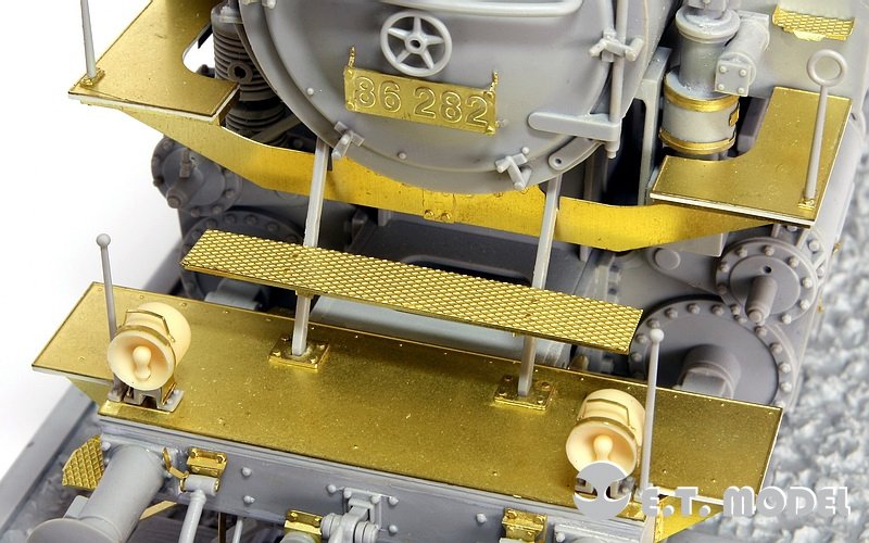 ET Model A35-001 Steam Locomotive BR86 DRG For TRUMPETER 00217 1/35 – obrázek 6