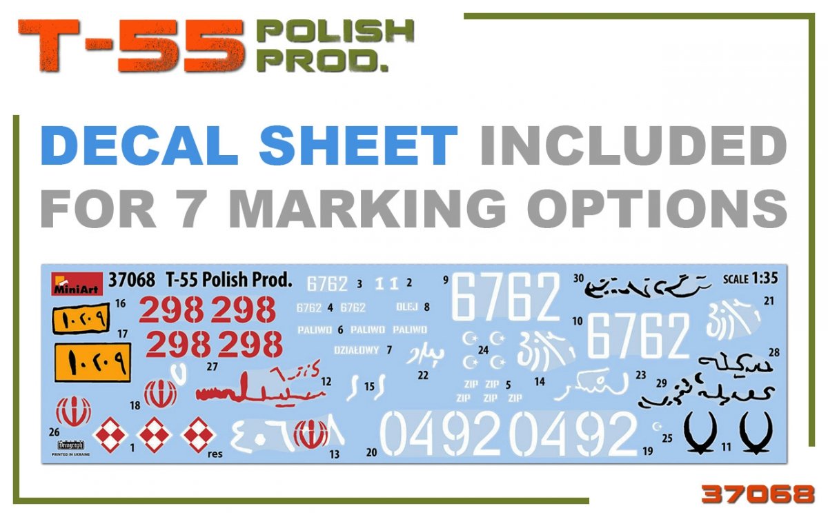 MiniArt 37068 T-55 POLISH PRODUCTION 1/35 – image 14