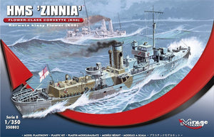 Mirage Hobby 350802 HMS Zinnia Flower-class corvette 1/350