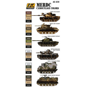 AK Interactive AK4230 MERDC CAMOUFLAGE COLORS – image 2