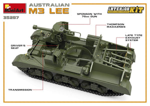 MiniArt 35287 AUSTRALIAN M3 LEE. INTERIOR KIT 1/35 – zdjęcie 8