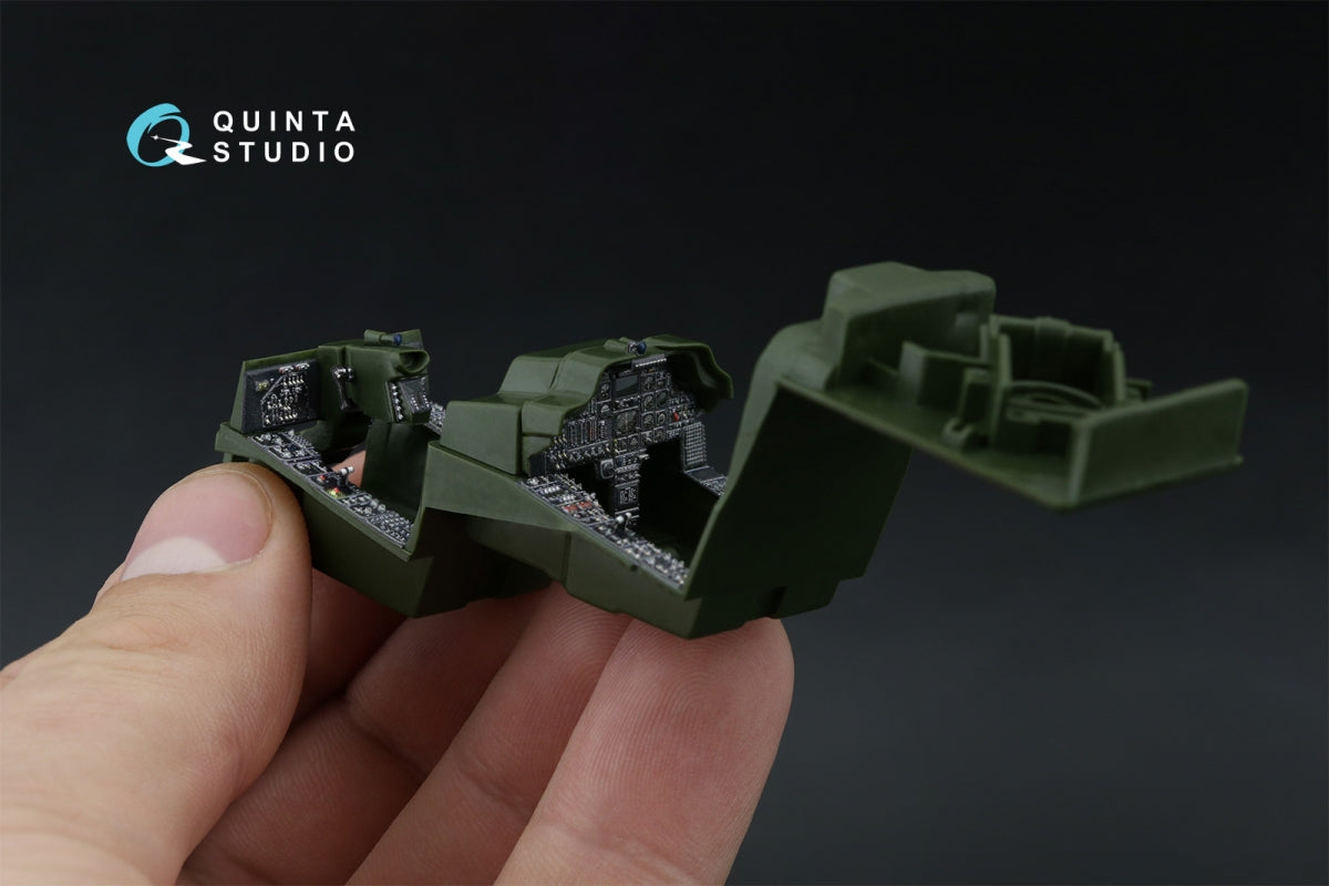 Quinta Studio QD48572 AH-64A 3D-Printed &amp;amp; colored Interior on decal paper (Academy/Modelist) 1/48 – obrázek 11