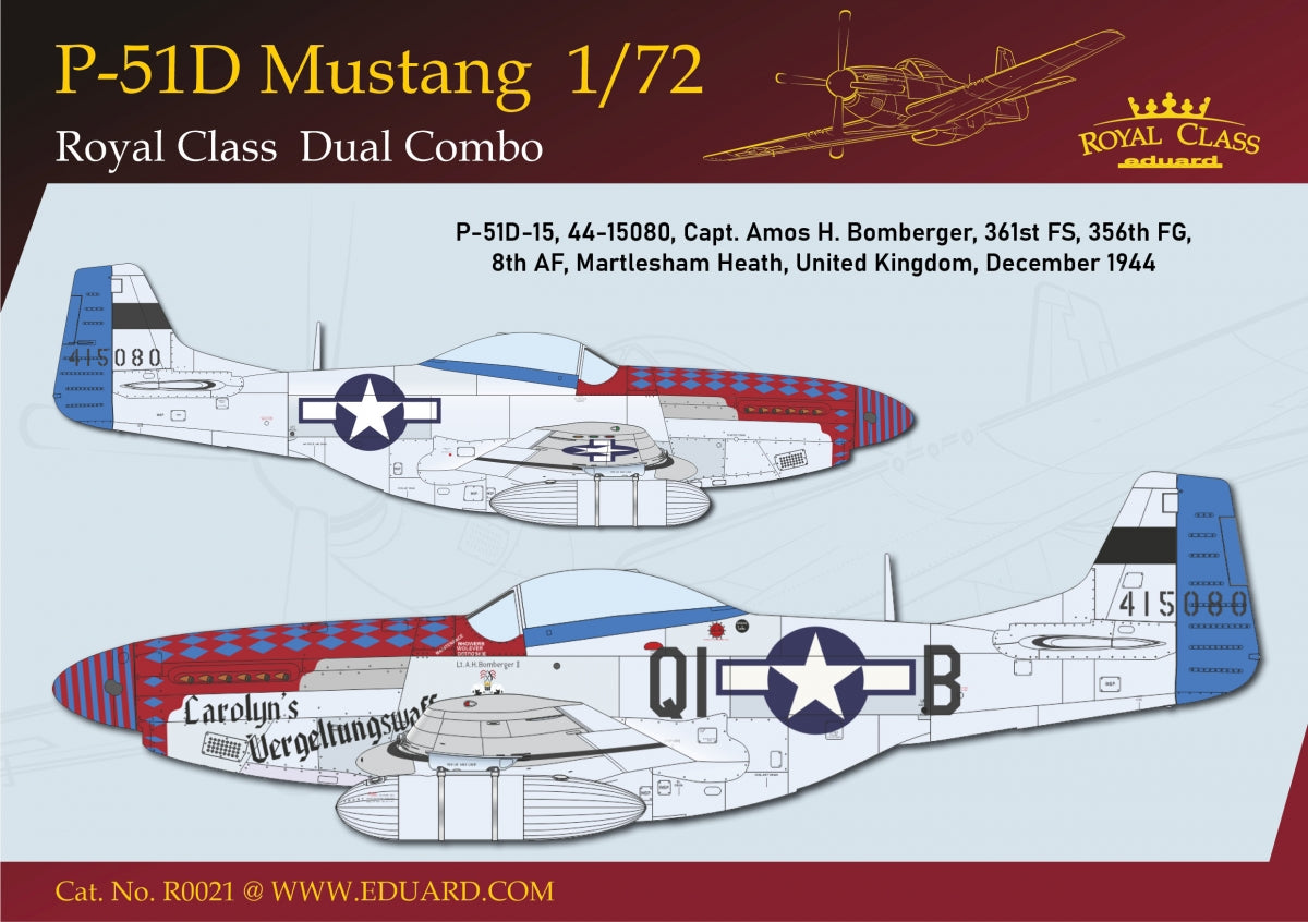 Eduard R0021 P-51D MUSTANG DUAL COMBO 1/72 – image 25