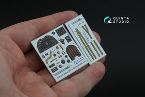 Quinta Studio QD35133 Spitfire Mk. Vb 3D-Printed colored Interior on decal paper (Border model) 1/35 – obrázek 3