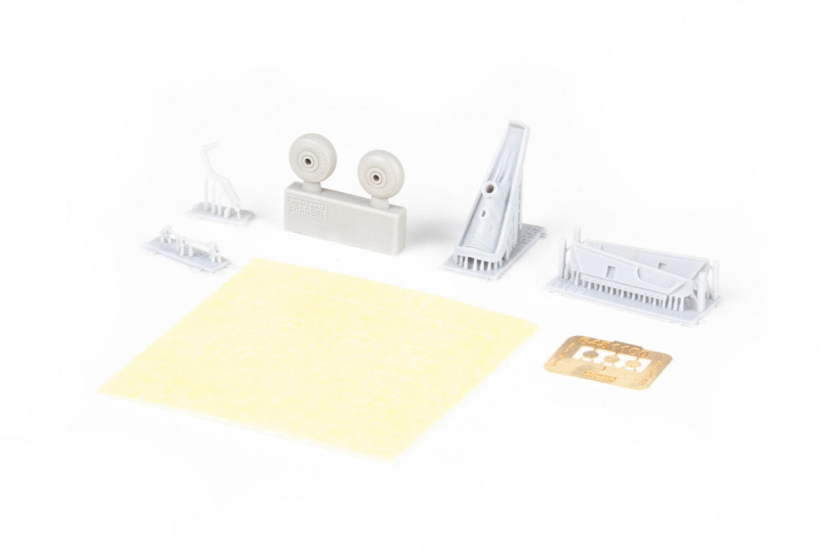 Eduard 6481100 P-40E tail wheel bay PRINT EDUARD 1/48 – obrázek 4