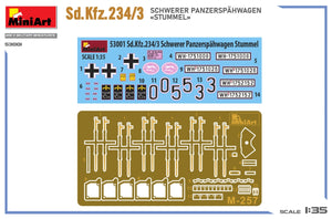 MiniArt 53001 Sd.Kfz.234/3 SCHWERER PANZERSPAHWAGEN STUMMEL 1/35 – image 2