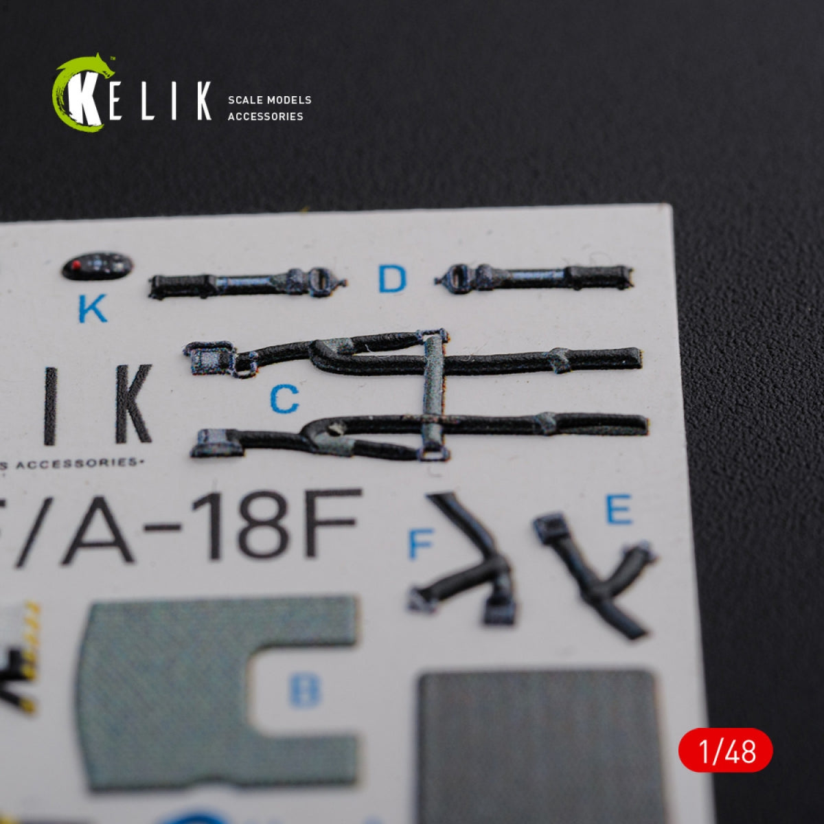 KELIK K48078 F/A-18F Super Hornet interior 3D decals for MENG kit 1/48 – image 10