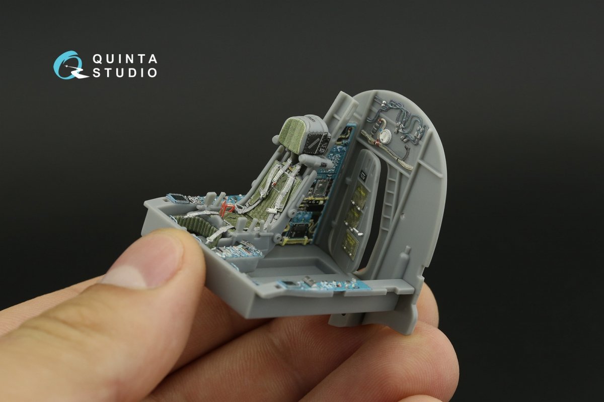 Quinta Studio QD48071 Su-34 3D-Printed &amp;amp; colored Interior on decal paper (HobbyBoss) 1/48 – image 8