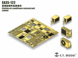 ET Model EA35-122 Civilian air conditioner external unit 1/35 – image 3