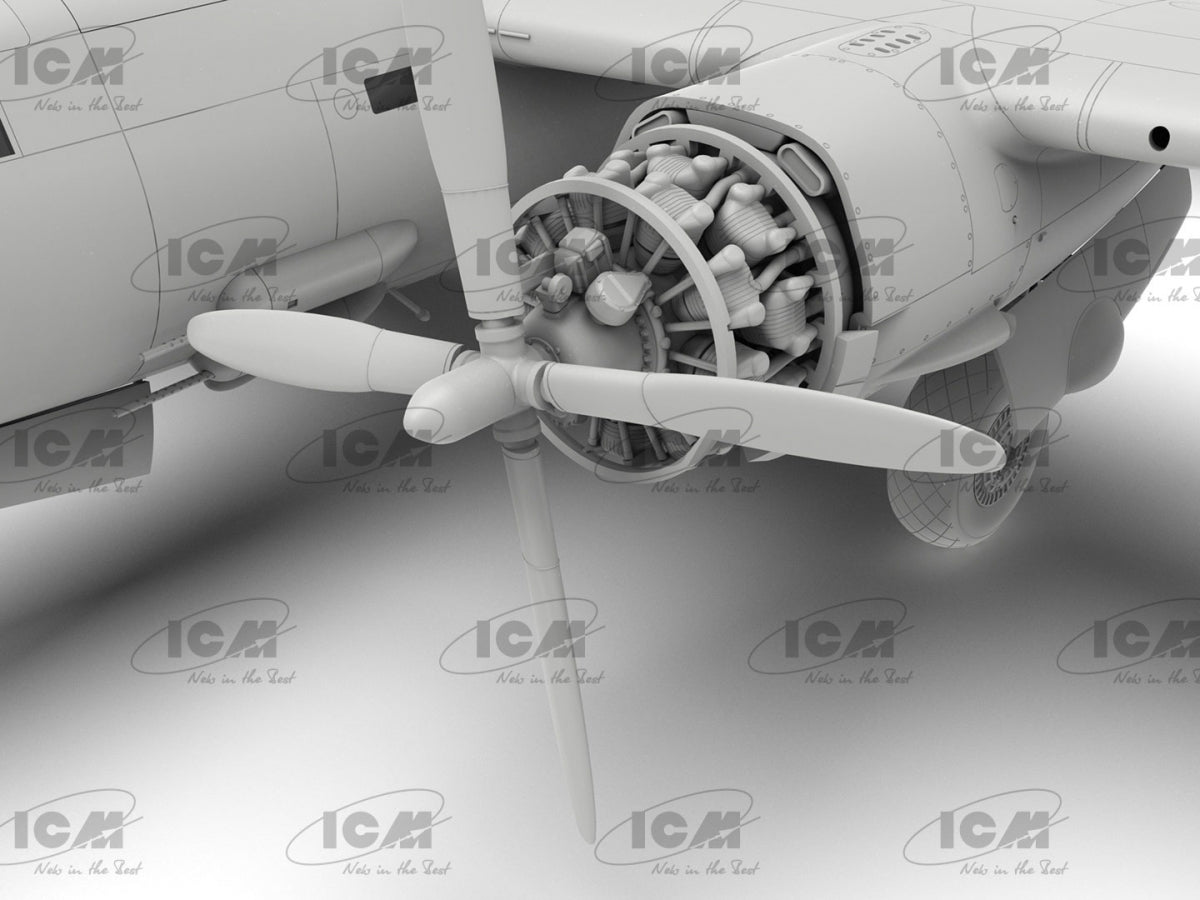 ICM 48320 B-26B Marauder WWII American Bomber 1/48 – obrázek 8