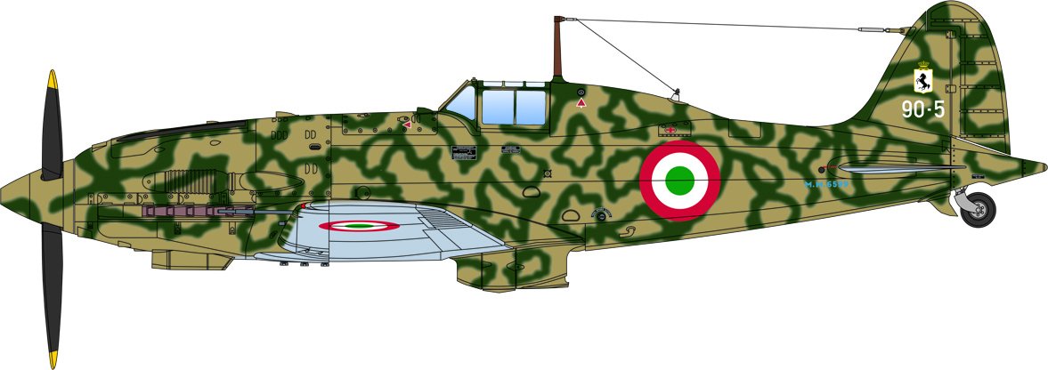 Italeri 2518 Macchi MC 202 Folgore 1/32 – immagine 18