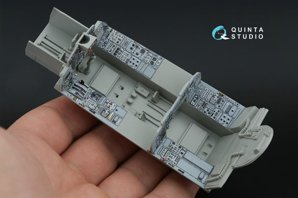 Quinta Studio QDS+32229 Tornado IDS German 3D-Printed &amp;amp; colored Interior on decal paper (Italeri) (Small version) (with 3D-printed resin parts) 1/32 – obrázek 9