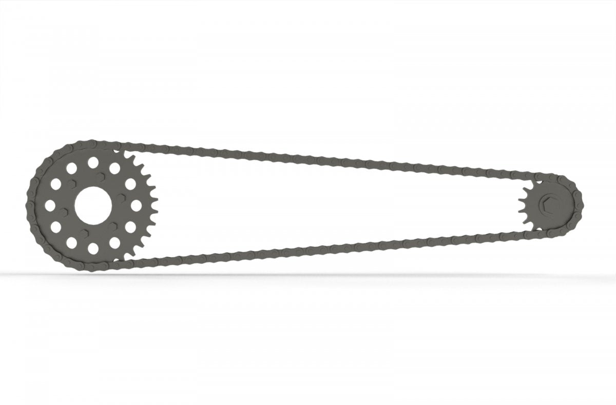 Falcon Scale Models FSM005 Ducati HM Replica - chain for Tamiya 14019 1/12 – image 4