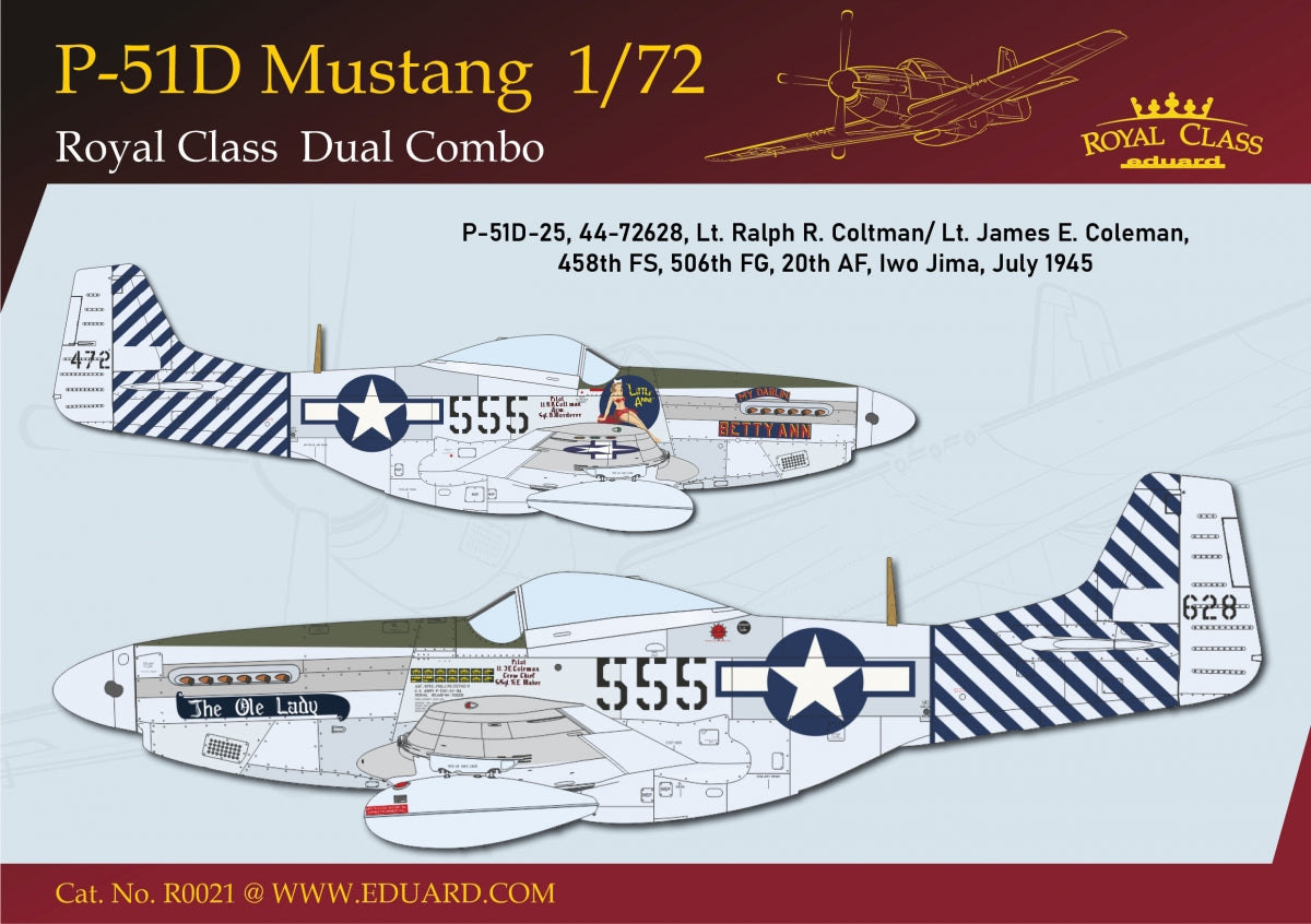 Eduard R0021 P-51D MUSTANG DUAL COMBO 1/72 – image 33