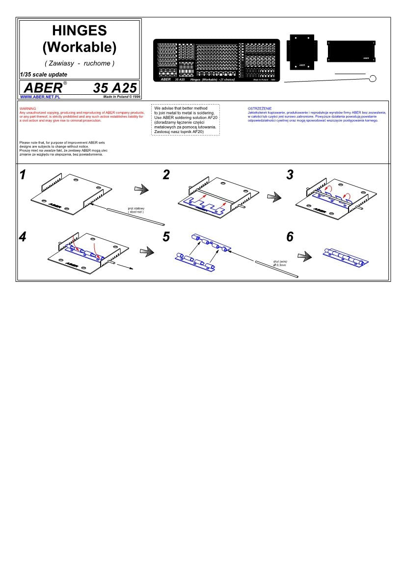 Aber 35A025 Hinges (selection I) (1/35) – image 4