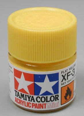 Tamiya XF3 Flat Yellow (81703) Acrylic paint 10ml – Bild 2