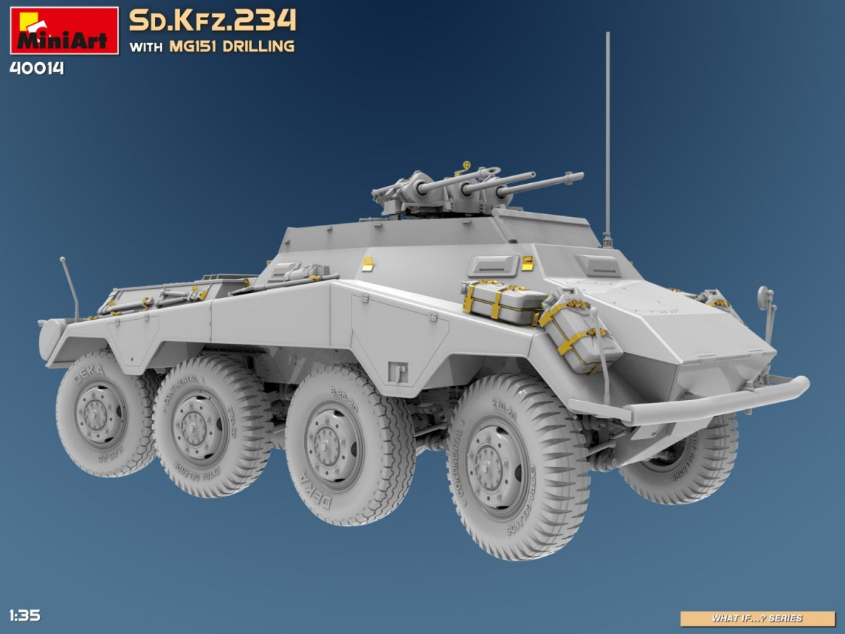 MiniArt 40014 Sd.Kfz.234 WITH MG151 DRILLING 1/35 – image 14
