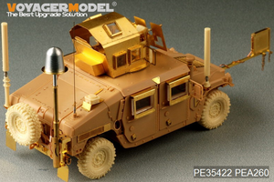 Voyager Model PEA260 Modern US HUMVEE ECM Antenna set TYPE2 (telescopic pole) (GP) 1/35 – Bild 5