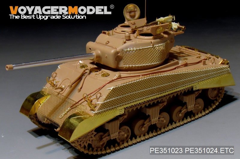 Voyager Model PE351024 WWII US M4A3 Track Covers For MENG TS-043 1/35 – obrázek 3
