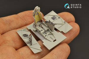 Quinta Studio QD48230 Fiat CR.42 3D-Printed &amp;amp; colored Interior on decal paper (Italeri) 1/48 – image 10