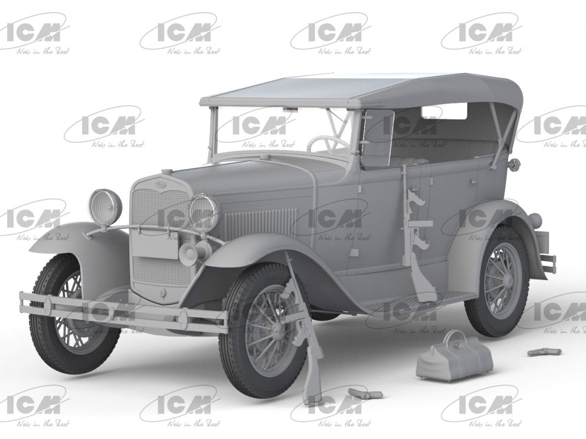 ICM 24052 Ford A Gangster Car 1/24 – image 2