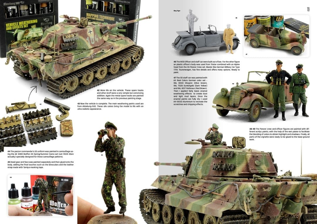 AK Interactive 516 WWII GERMAN MOST ICONIC SS VEHICLES. VOLUME 2 – image 3