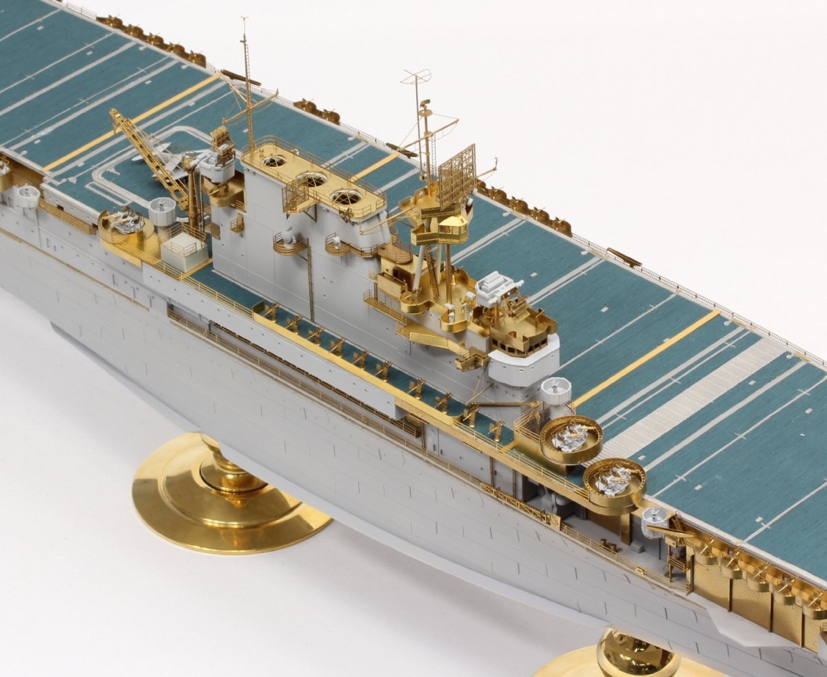 Pontos 35031FN ( 37031FN ) USS CV-6 Enterprise 1942 Detail up set (Teak tone Deck) 1/350 – imagen 4