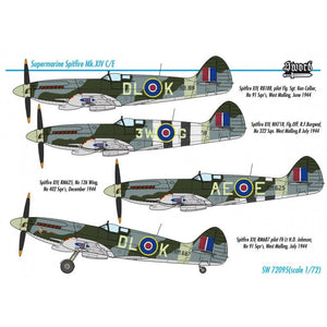 Sword 72095 Supermarine Spitfire Mk.XIV C/E 1/72 – obrázek 2