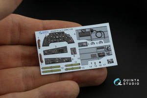 Quinta Studio QD48015 La-11 3D-Printed &amp;amp; colored Interior on decal paper (ARK) 1/48 – obrázek 5