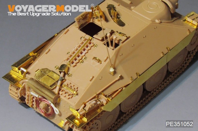 Voyager Model PE351052B WWII German Sd.Kfz.138/2 Hetzer Tank Destroyer Early Version (B ver include Gun Barrel) For ACADMY 13278 1/35 – image 12