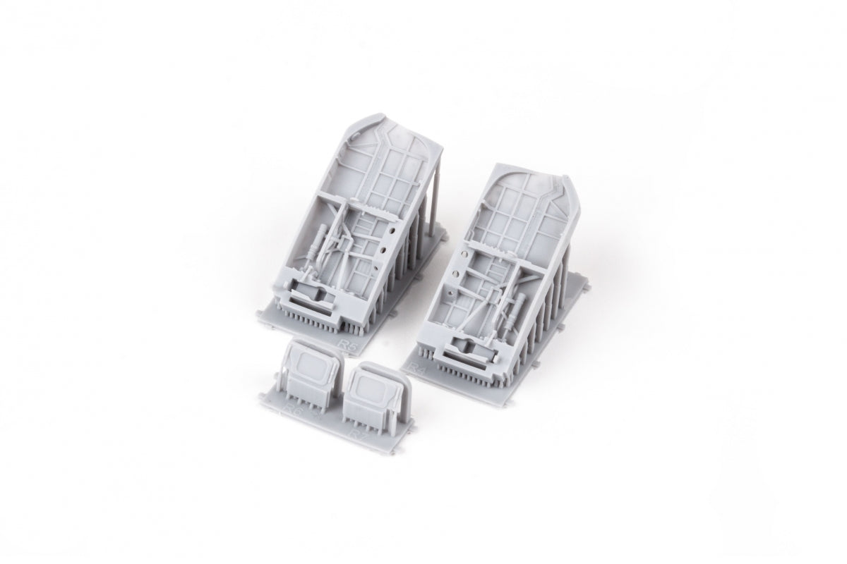 Eduard 672345 F6F wheel bays PRINT Eduard 1/72