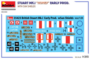 MiniArt 35423 Stuart Mk.I “Honey” Early Production w/Sun Shields 1/35 – image 2