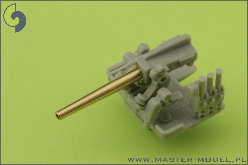 Master SM-200-002 USS Arizona BB-39 (1941) - secondary and AA armament barrels - 5in/51 (10pcs), 5in/25 (8pcs), Browning .50 (8pcs) barrels – image 3