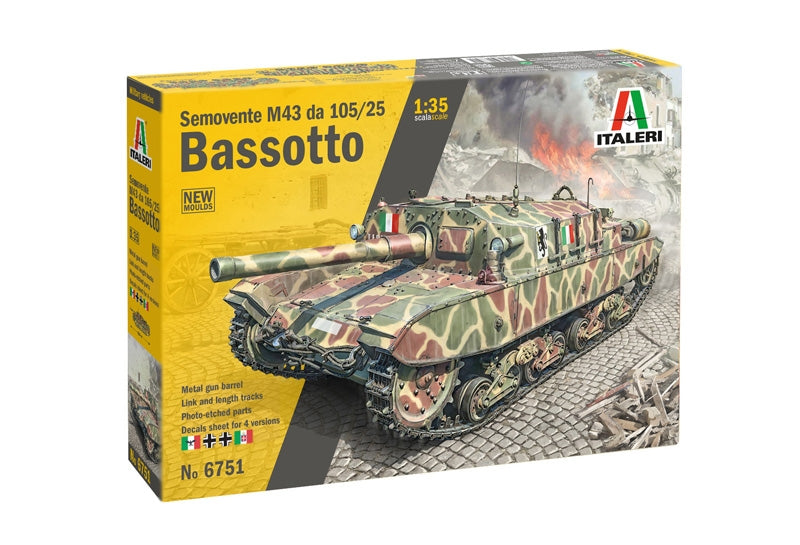 Italeri 6751 Semovente M43 da 105/25 Bassotto 1/35 – image 2