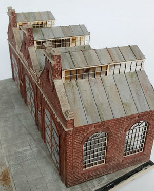 RT-Diorama 35285 Diorama-Base: &amp;quot;Industrial Hangars&amp;quot; 1/35 – image 8