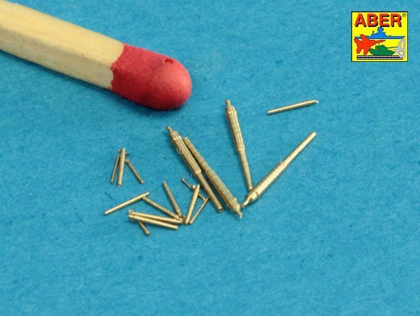 Aber 1/700L-34 Set of Barrels for Narvic class destroyers type 1936A: 150mm x 5; 37mm x 8; 37mm(M42) x 10; 1/700 – image 2