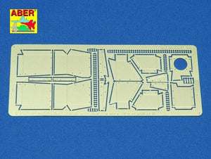 Aber 35168 Sd.Kfz.251/1 ausf.D part 2 fenders (DRA) (1/35)