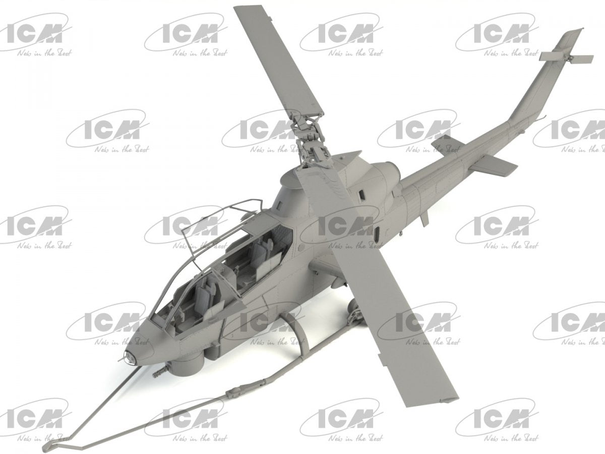 ICM 32060+P AH-1G Cobra (early production) + PAINT SET 1/32 – image 2