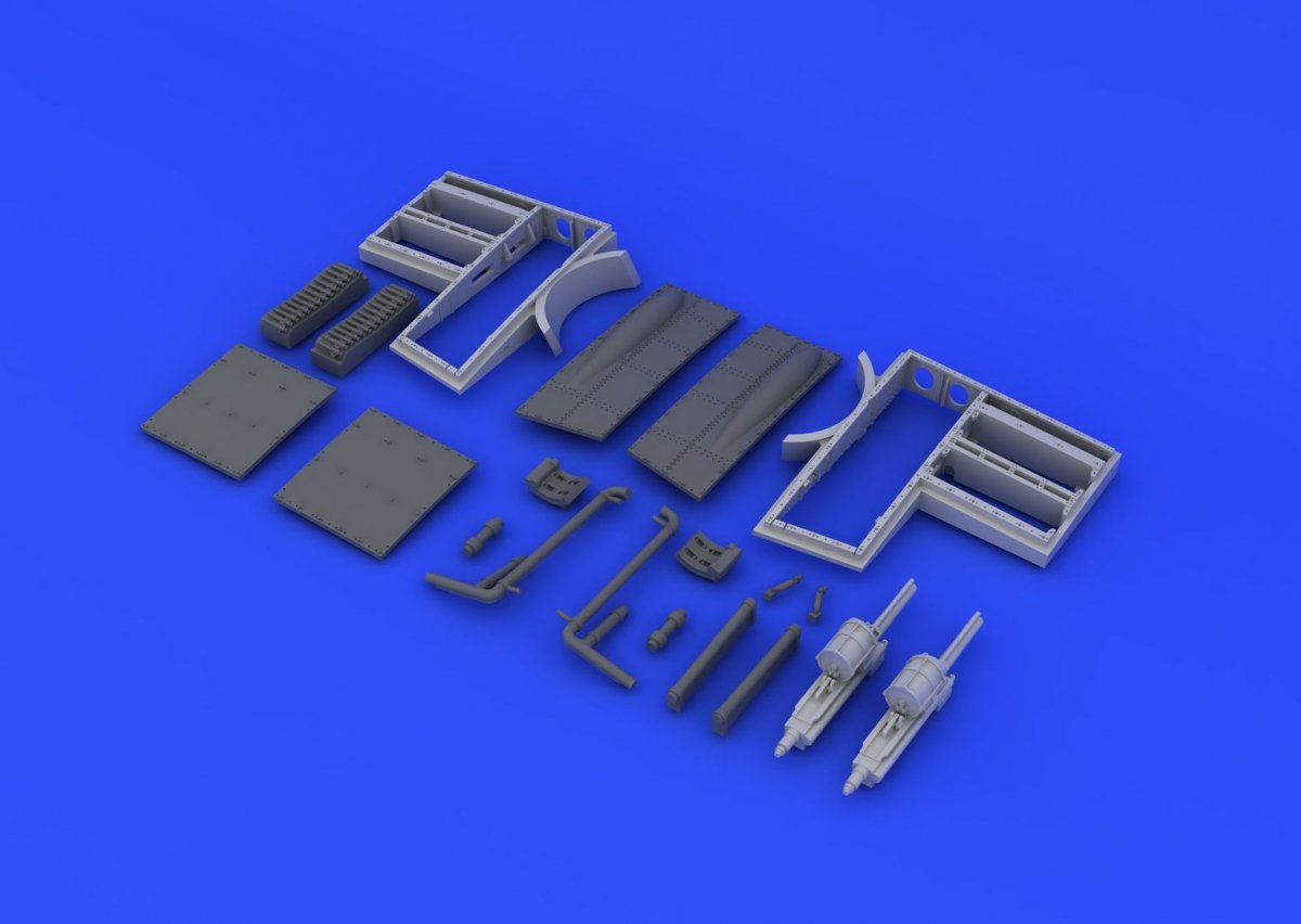 Eduard 648201 Spitfire Mk. VIII gun bays 1/48 (EDUARD) – Bild 6