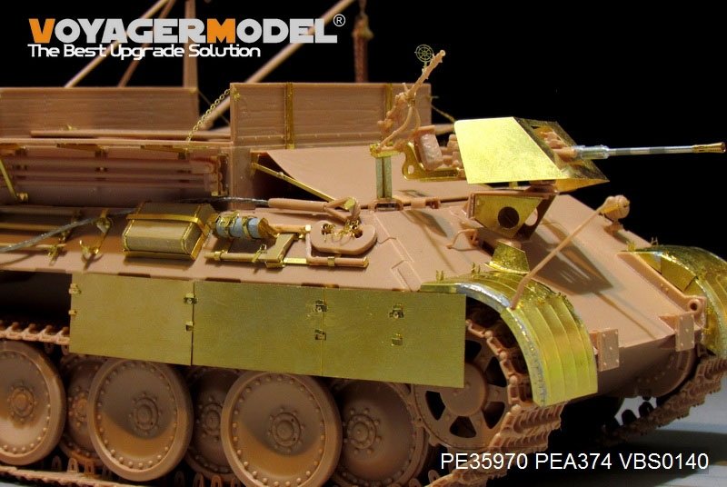 Voyager Model PE35970 WWII German Bergepanther Ausf.A (Late type,Panther G tool holders) Basic For MENG SS-015 1/35 – zdjęcie 18