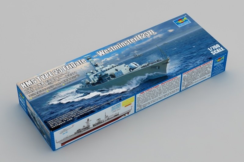 Trumpeter 06721 HMS TYPE 23 Frigate - Westminster (F237) 1/700 – Bild 2