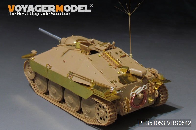 Voyager Model PE351053B WWII German Sd.Kfz.138/2 Hetzer Tank Destroyer Late Version (B ver include Gun Barrel) For ACADMY 13230/13277 1/35 – image 12