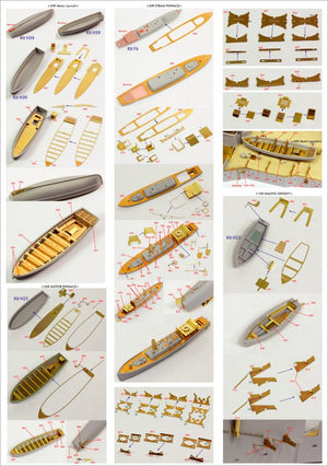 Pontos 23007F1 HMS RODNEY 1942 Detail Up Set 1/200 – image 16