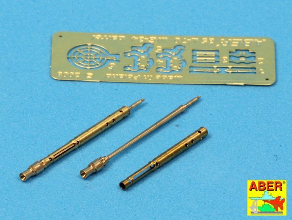 Aber 35L-098 Set of 2 barrels for German tank machine gun MG 34 with Panzermantel 1/35 – image 3