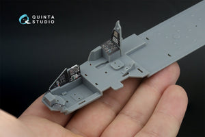 Quinta Studio QDS-48629 Mi-35 3D-Printed &amp; coloured Interior on decal paper (Trumpeter) (Small version) 1/48