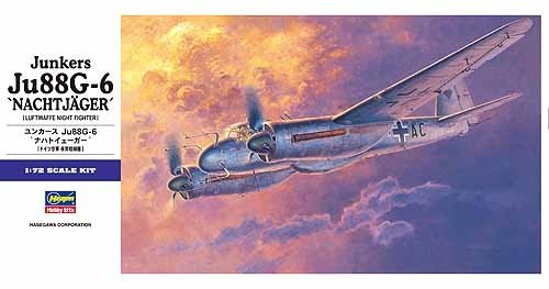 Hasegawa E32 Junkers Ju88G-6 Nachtjager 1/72