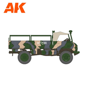 AK Interactive AK35506 UNIMOG S 404 MIDDLE EAST 1/35 – immagine 3