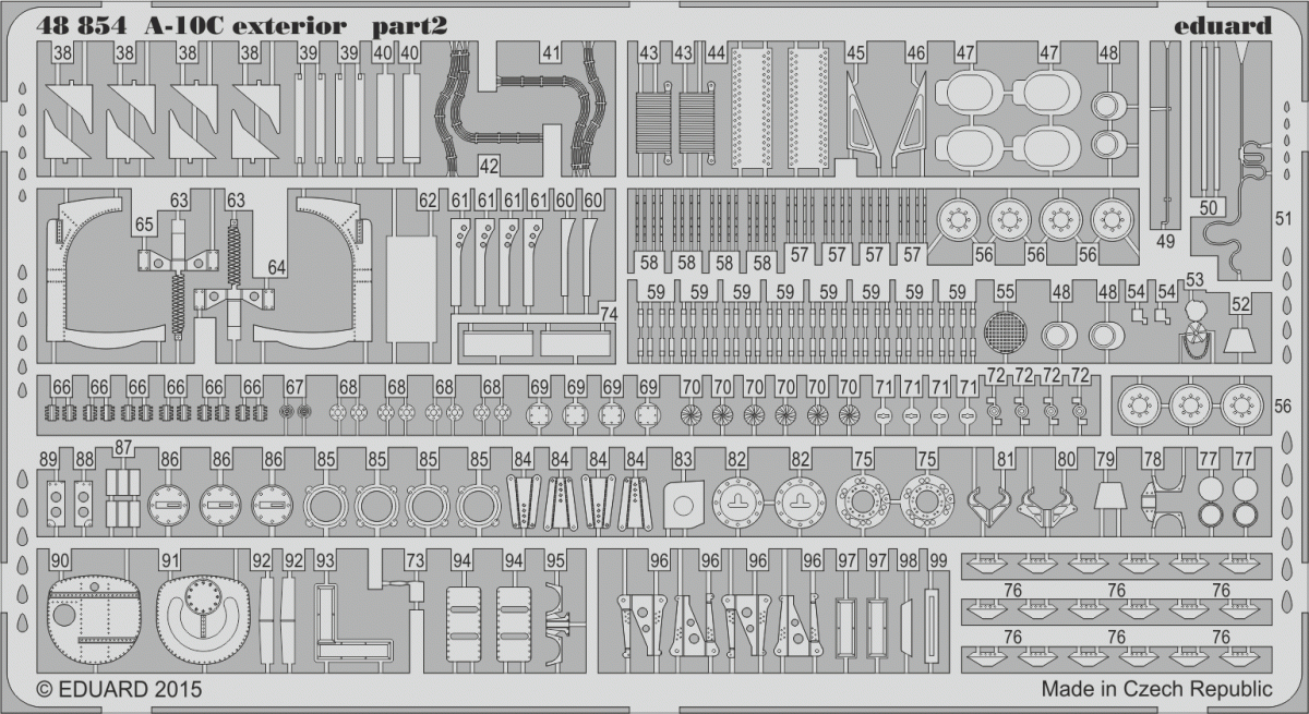 Eduard 48854 A-10C exterior 1/48 ITALERI – image 2